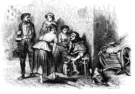 Marchande de lait au XIX ème siècle